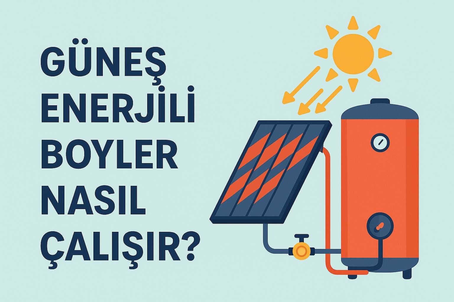 Güneş Enerjili Boyler Nasıl Çalışır?