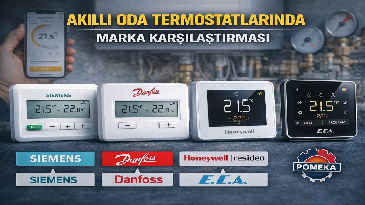 Akıllı Oda Termostatlarında Marka Karşılaştırması 