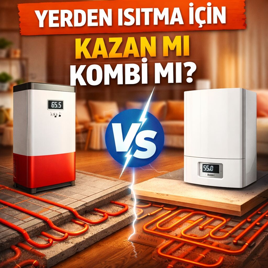 Yerden Isıtma İçin Kazan mı Kombi mi? 