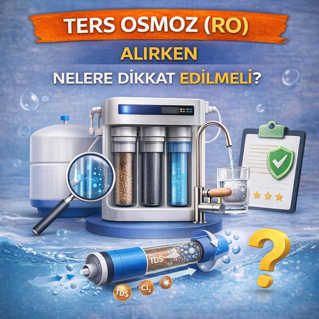 Ters Osmoz (RO) Su Arıtma Sistemi Nedir?