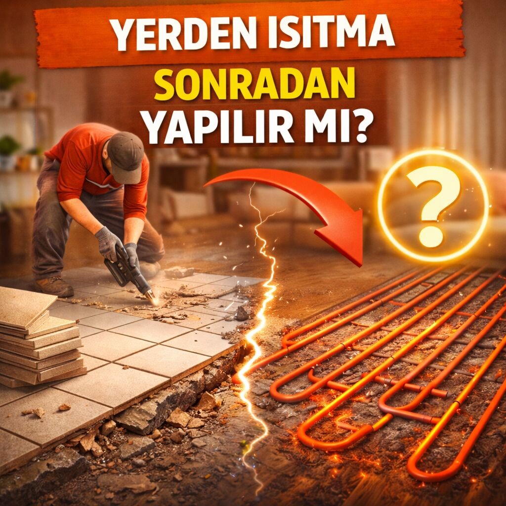 Yerden Isıtma Sonradan Yapılır mı? 