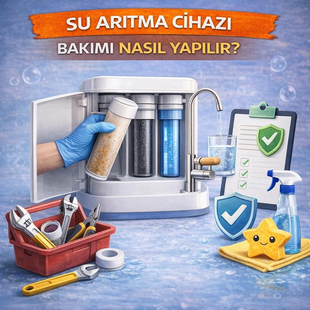 Su Arıtma Cihazı Bakımı Nasıl Yapılır? 