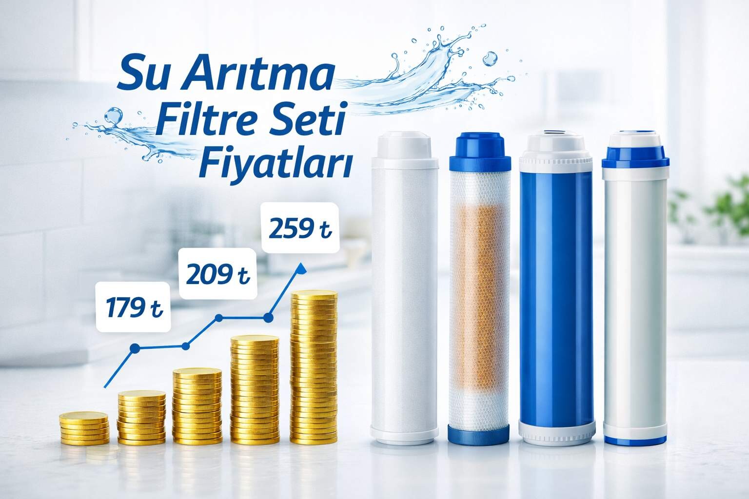 Su Arıtma Filtre Seti Fiyatları