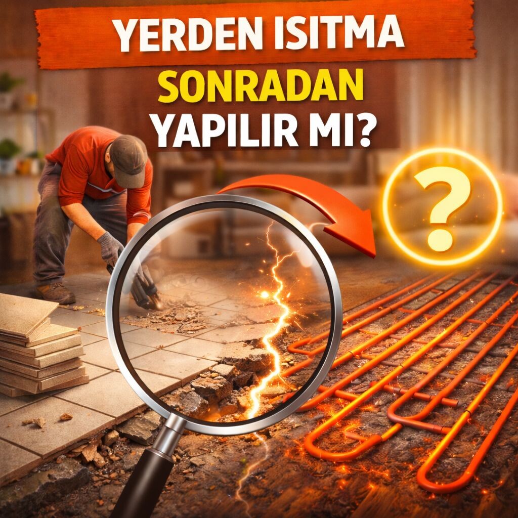 Yerden Isıtma Sonradan Yapılır mı? 