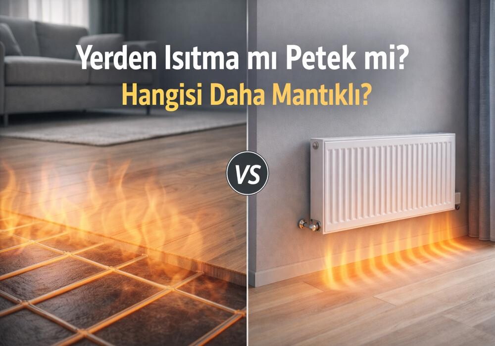 Yerden Isıtma mı Petek mi? 