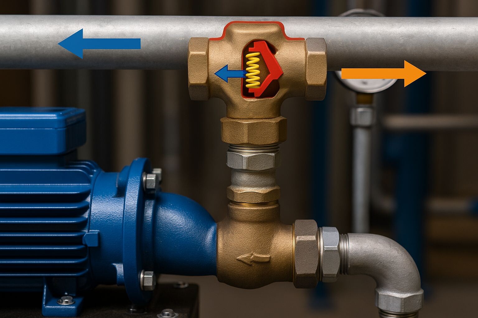 Pompalarda Çekvalf Neden Önemlidir?