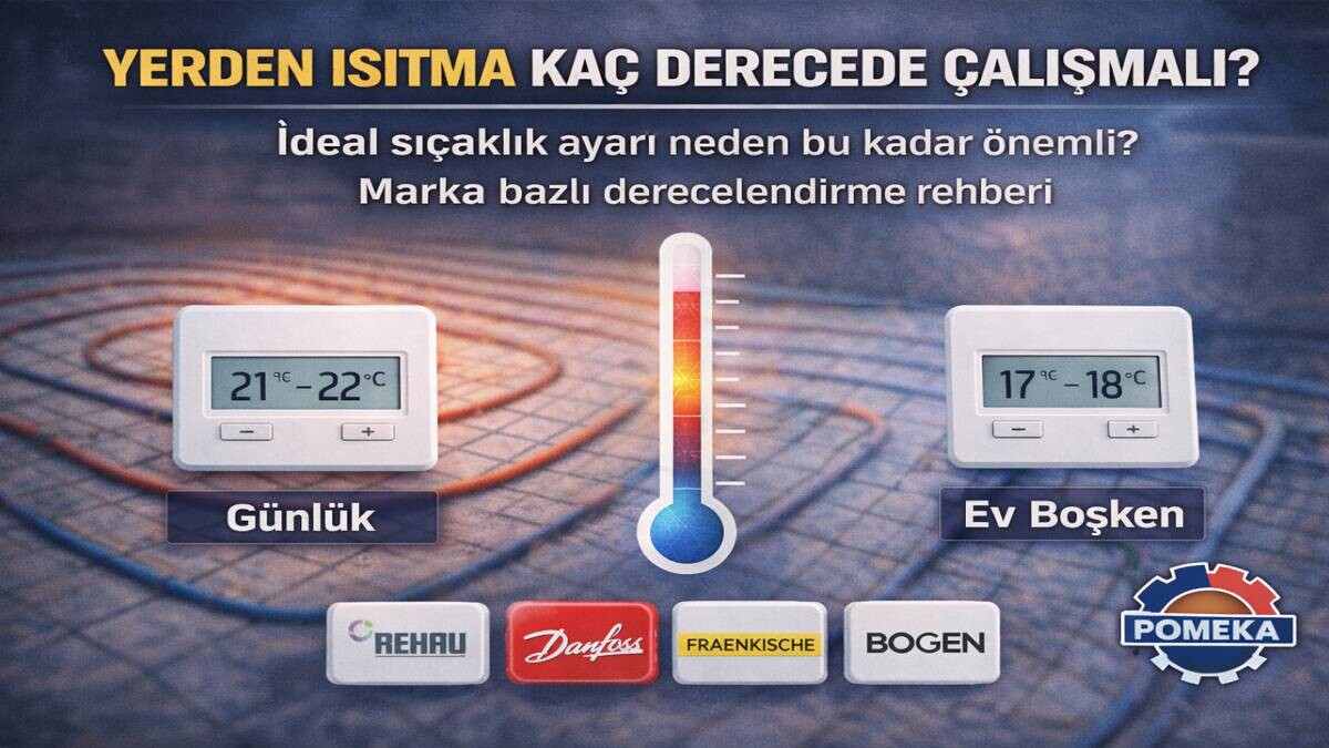 Yerden Isıtma Kaç Derecede Çalışmalı? 