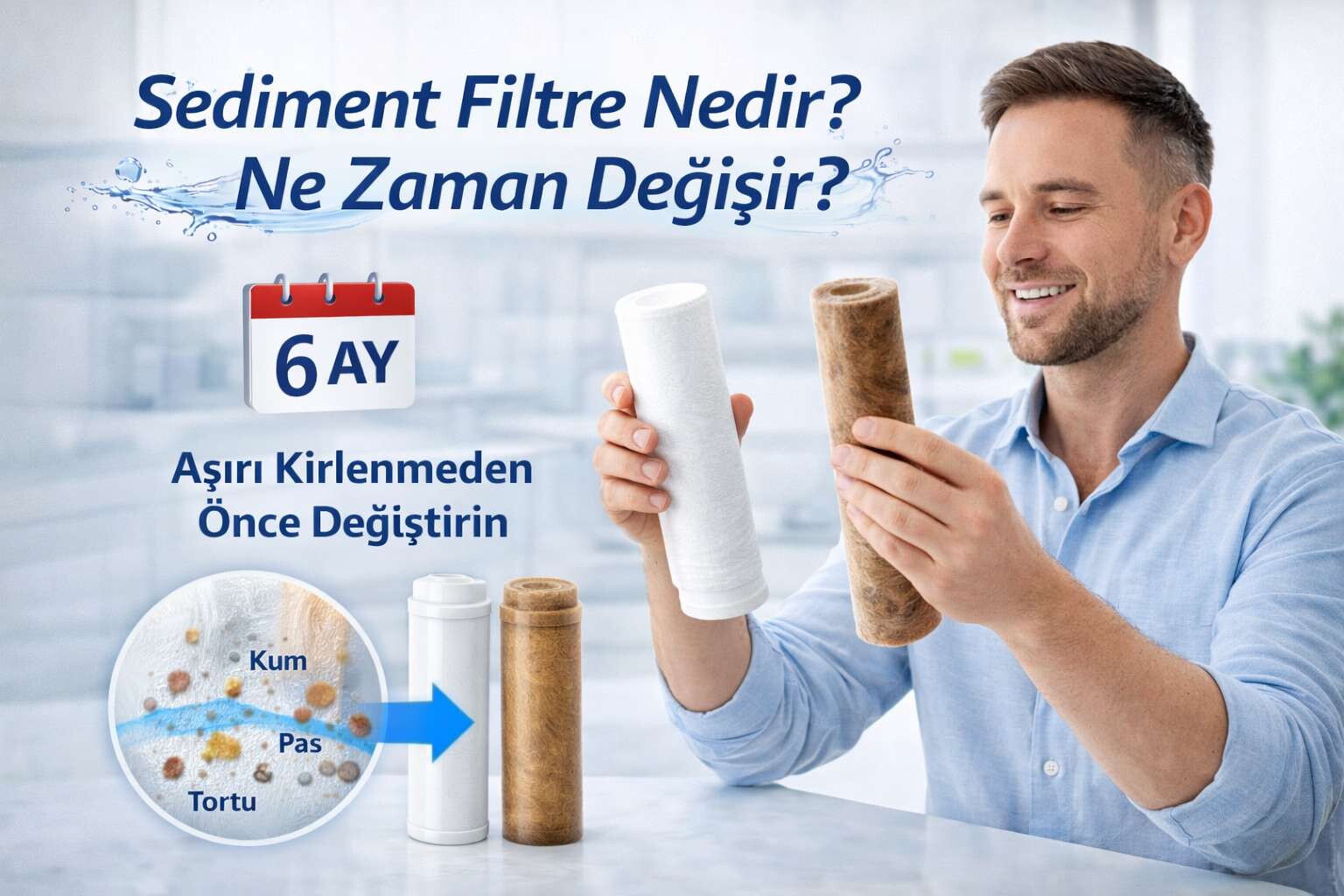 Sediment Filtre Nedir? Ne Zaman Değişir?