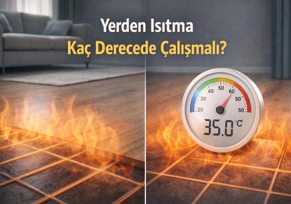 Yerden Isıtma Kaç Derecede Çalışmalı? 