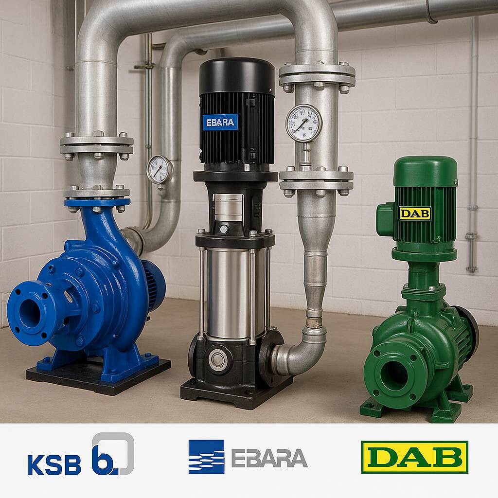 KSB, Ebara, DAB Pompa Karşılaştırması