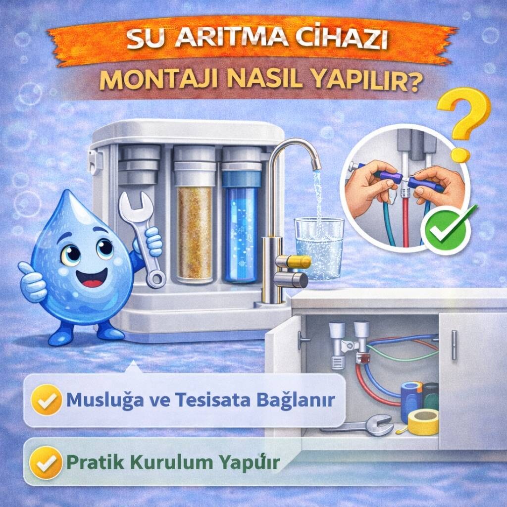 Su Arıtma Cihazı Montajı Nasıl Yapılır?