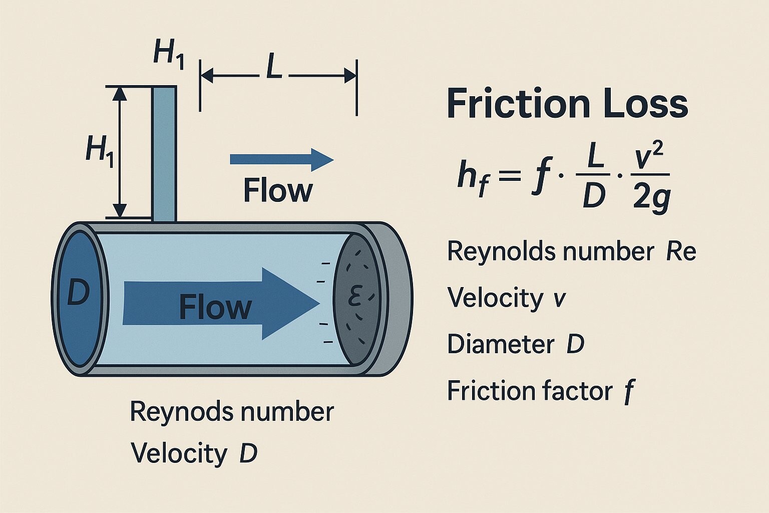 Boru Sürtünme Kayıpları Hesabı