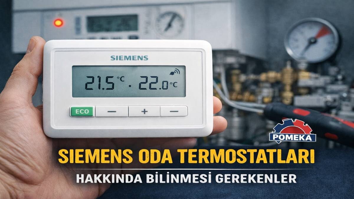 Siemens Oda Termostatları Hakkında Bilinmesi Gerekenler 