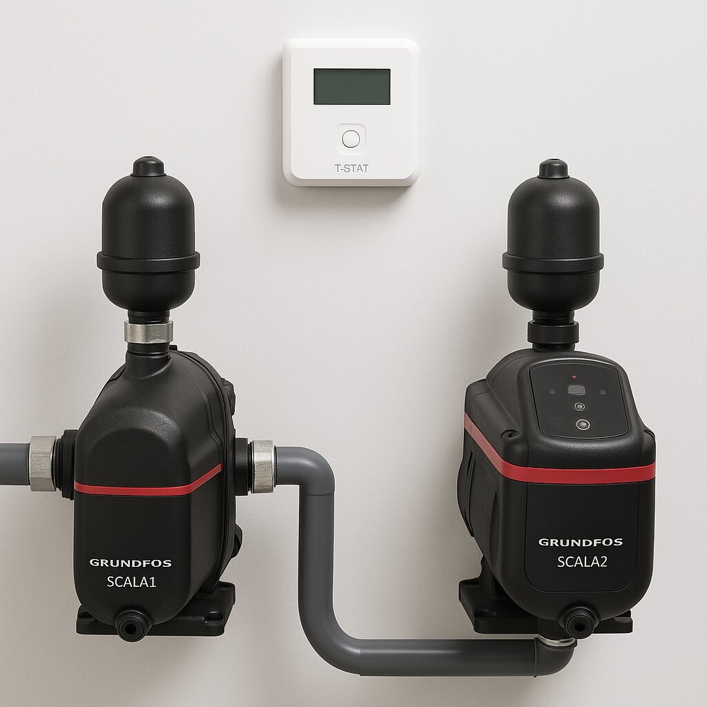 Grundfos Scala1 ve Grundfos Scala 2 arasındaki farklar?