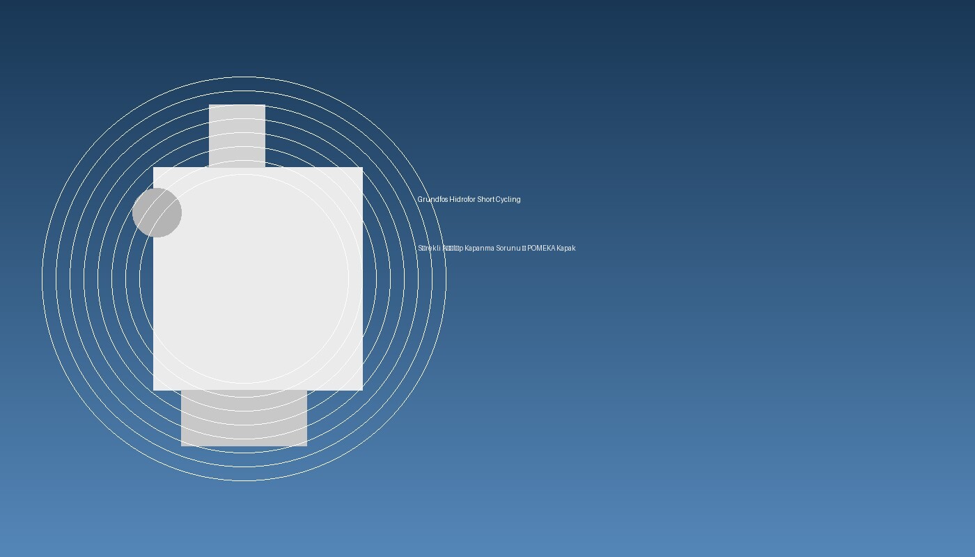 Grundfos Hidrofor Sürekli Açılıp Kapanıyor – Short Cycling