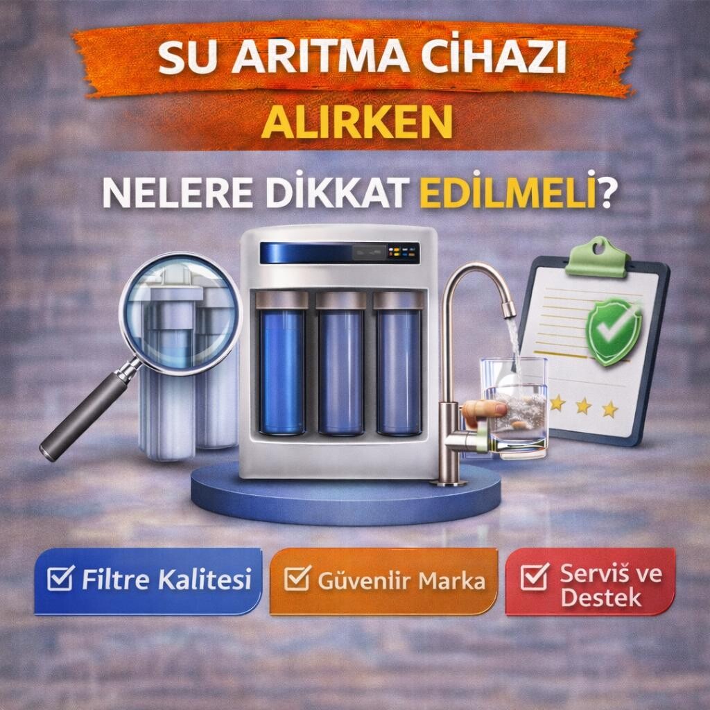 Su Arıtma Cihazı Alırken Nelere Dikkat Edilmeli?