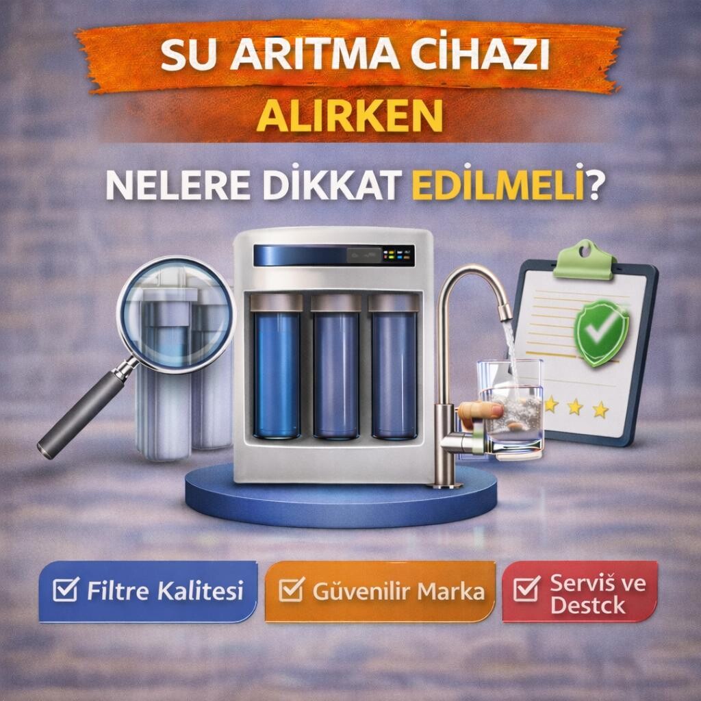 Su Arıtma Cihazı Alırken Nelere Dikkat Edilmeli?